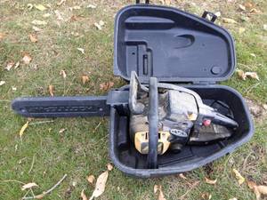 lot 8 image: McCullough 38cc Chain Saw With Case