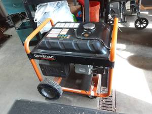 lot 45 image: Generac 6500 Home Generator 120240 Volts