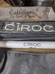 lot 210 image: Narrow Rubber Bar Mats and Miscellaneous Items