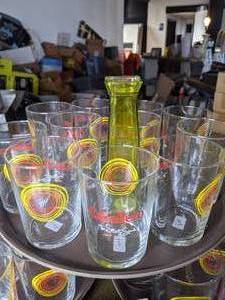 lot 215 image: Large Lot of Caballero Glasses with Coasters