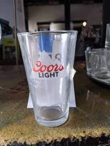 lot 218 image: Five Coors Pint Glasses