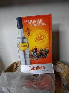lot 238 image: Caballero Liquer Promo Items