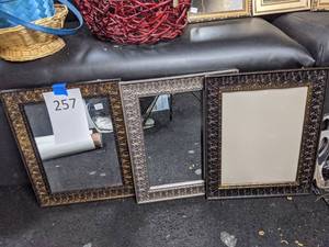 lot 257 image: Trio of Matching Mirrors