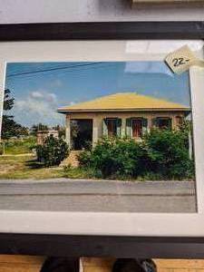 lot 86 image: Framed Photo of House