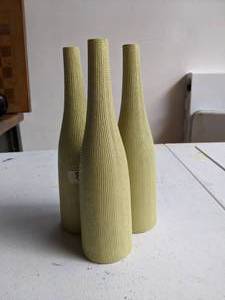 lot 24 image: Ceramic Vases- Lot of 3