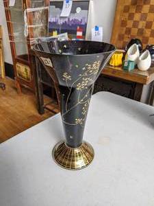 lot 27 image: Vintage Goblet with Gold Star Accents