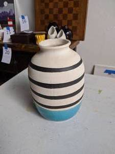 lot 29 image: Earthenware- Terracotta  Vase