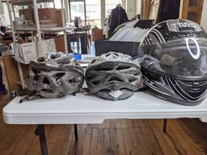 lot 381 image: Bike and Motorcycle Helmets