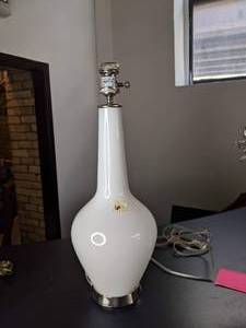 lot 385 image: Modern Glass Lamp