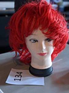 lot 134 image: Mannequin Head and Wig