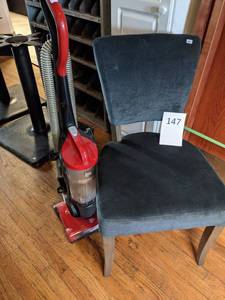 lot 147 image: Accent Chair and Vacuum