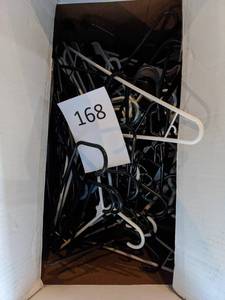 lot 168 image: Box of Hangers