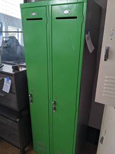 lot 365 image: Pair of Green Lockers