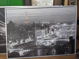 lot 375 image: Paris Nightscape Framed Print