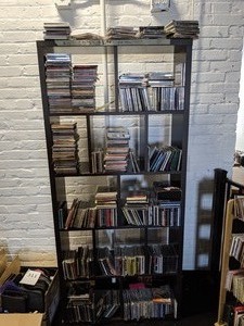 lot 312 image: Shelf Of CD (lots of cases)
