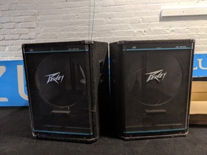 lot 328 image: Pair of Peavey Speaker Boxes