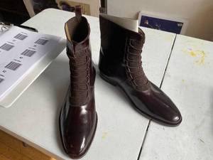 lot 61 image: Mens Size 13 to boot brand Lace free boots