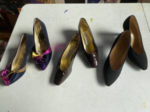 lot 70 image: Three Pairs of Womens Heels