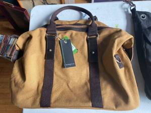 lot 73 image: Ossington Twill Duffel Bag - new with tags