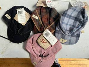 lot 77 image: Four Stormy Kromer Hats