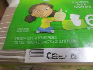 lot 81 image: Puffs Facial Tissue