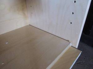 lot 106 image: Rolling Bookshelf