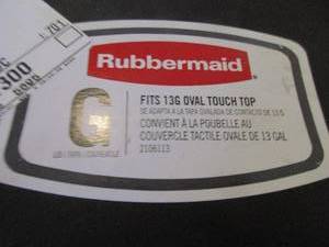 lot 31 image: Rubbermaid Trash Can