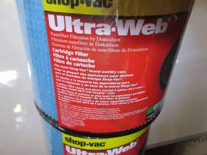 lot 32 image: Shop Vac Cartridge Filters