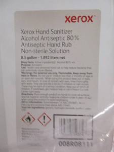 lot 18 image: Hand Sanitizer