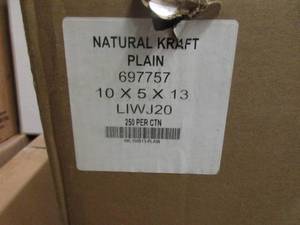 lot 149 image: Brown Paper Gift Bags