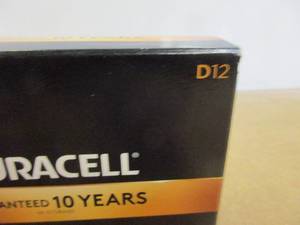 lot 120 image: D Batteries