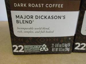 lot 116 image: Peets Dark Roast K-Cups