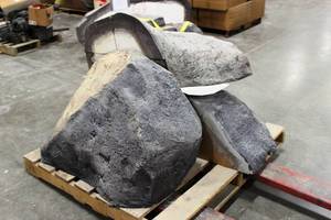 Faux Rocks Lot Of 3