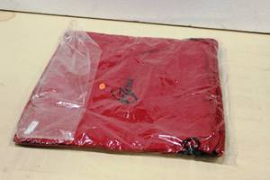 Sports Tote Red 24 Indian Silk