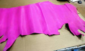 Cow Hide Pink In Color