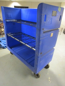 lot 604 image: POLY-TRUX UTILITY CART, WITH COVER