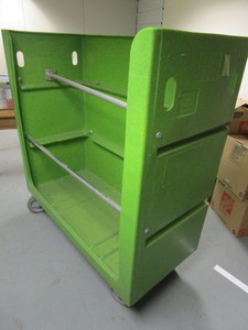 lot 608 image: POLY-TRUX UTILITY CART