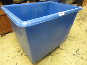 lot 615 image: ROYAL BASKET POLY-TRUCKUTILITY CART