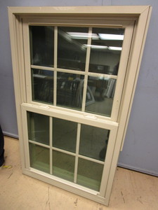 lot 713 image: LINDSAY DOUBLE-HUNG POCKET WINDOW - NEW, 27 x 45