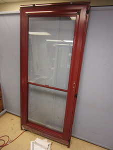 lot 803 image: PRO-VIA STORM DOOR - NEW