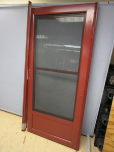 lot 809 image: PRO-VIA STORM DOOR - NEW