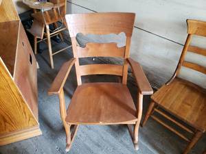 Wooden Rocking Chair