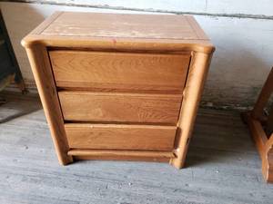 Night Table with Drawers