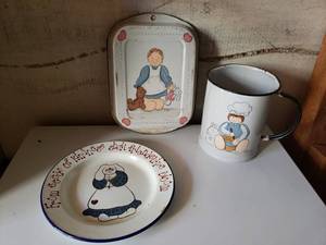 Enamel Painted Dcor
