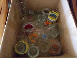 Drinking Glasses and Platters