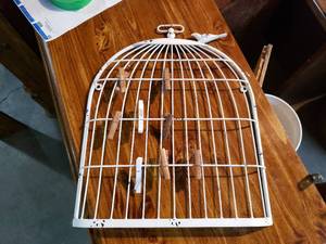 Bird Cage Wall Dcor