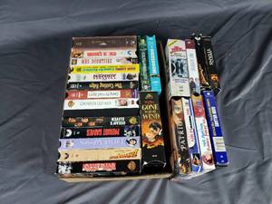 4 Boxes of VHS Tapes