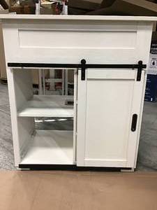 lot 14 image: STYLE SECLECTIONS VANITY WITH TOP SEE PICS