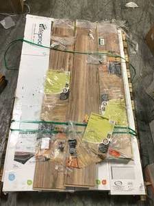 lot 27 image: ASSORTED PALLET WTIH 8 LIFEPROOF FLOORING PACKS SEE PICS