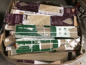 lot 39 image: ASSORTED PALLET OF MIXED FLOORING SEE PICS